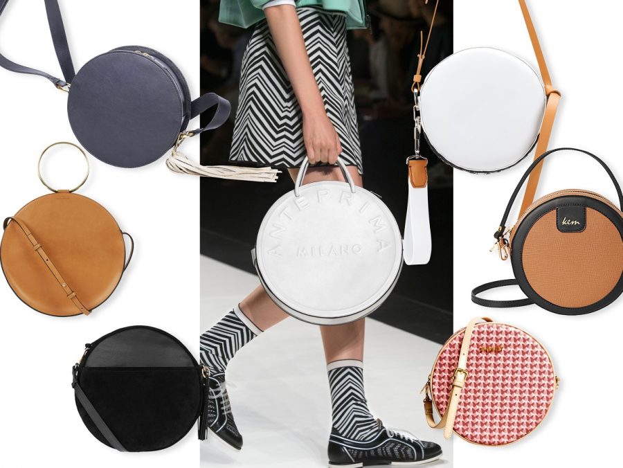 Round bags Ιδιαίτερες και πρακτικές τσάντες για όλες τις ώρες της