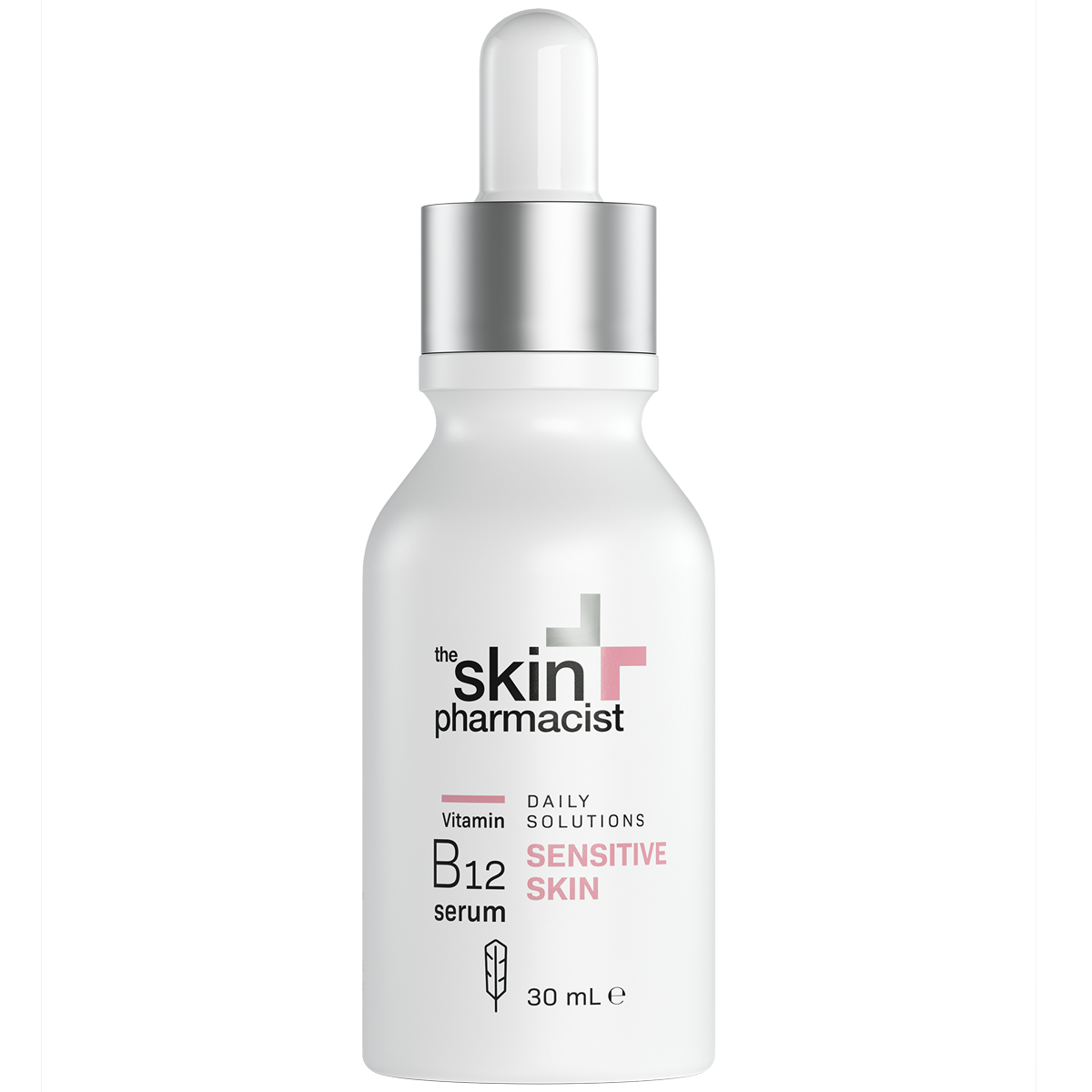 Συσκευασία του προϊόντος SENSITIVE SKIN - Vitamin Β12 serum της The Skin Pharmacist.