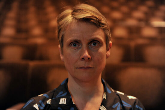 UK – Katie Mitchell at the Barbican Theatre in London where she is directing Schaubuhne Berlin’s production of August St