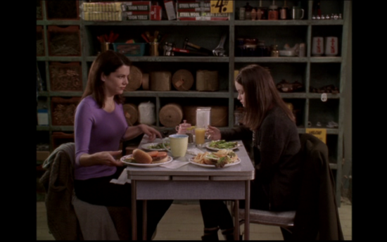 Gilmore Girls table