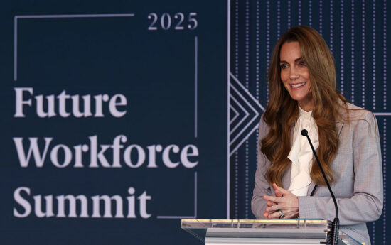 The Princess Of Wales Attends The Future Workforce Summit