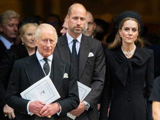 The Funeral Of The Duchess Of Kent