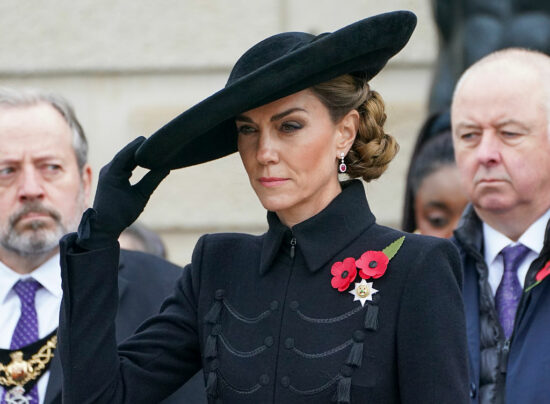 The Princess Of Wales Leads Armistice Day Service Of Remembrance