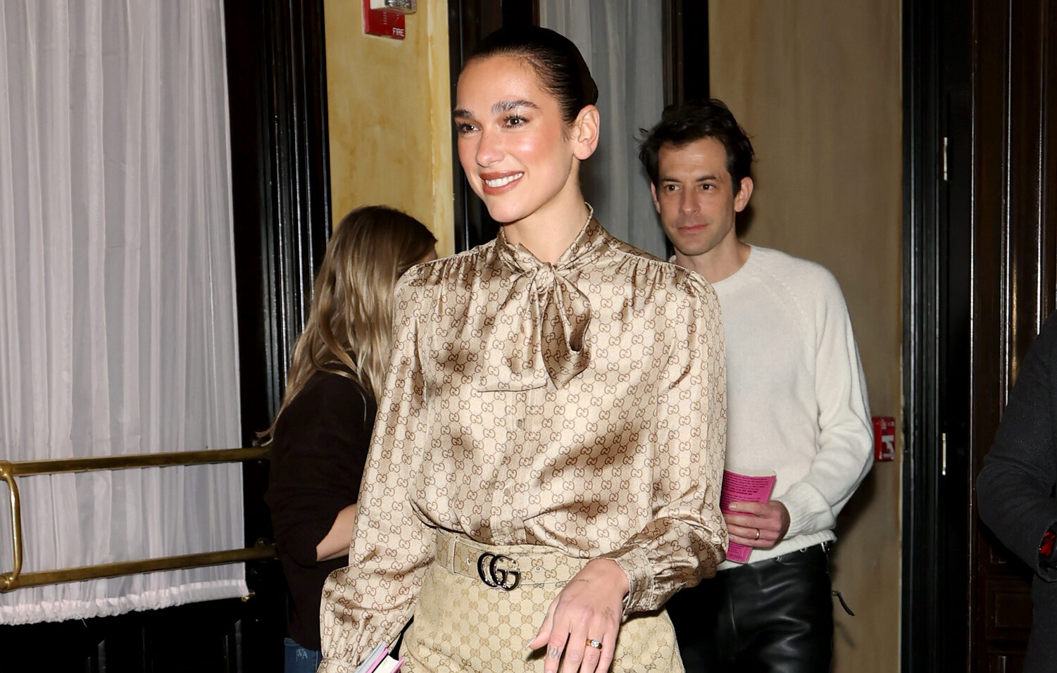 Dua Lipa’s “Service95 Book Club” With Mark Ronson