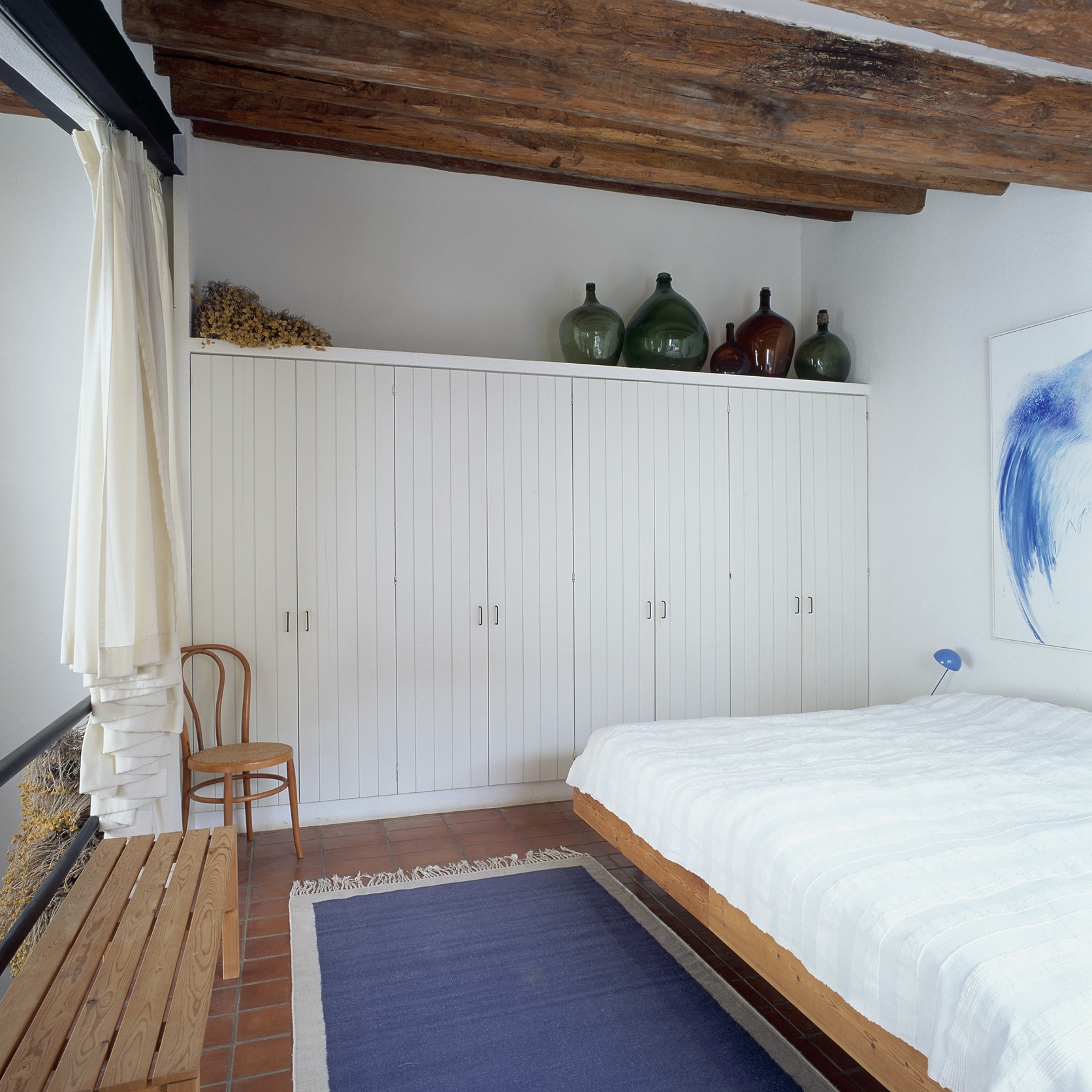 View of a cozy bedroom