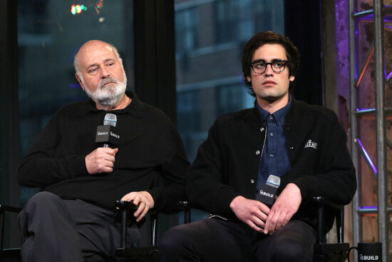 Director Rob Reiner & Son Nick Visit AOL Build