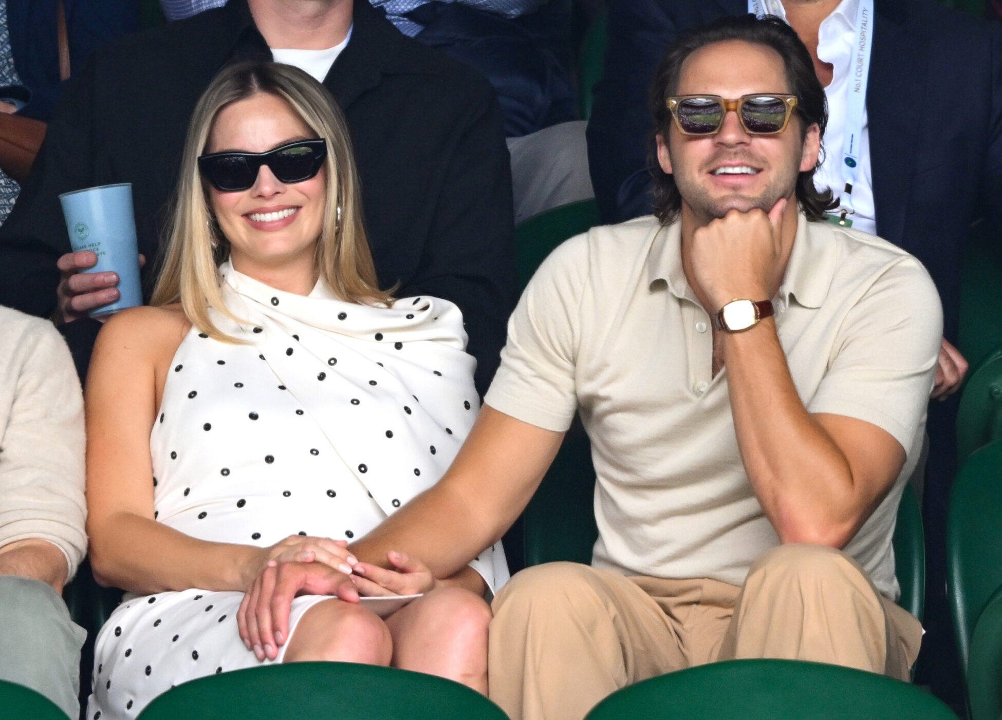 Celebrity Sightings At Wimbledon 2024 – Day 12