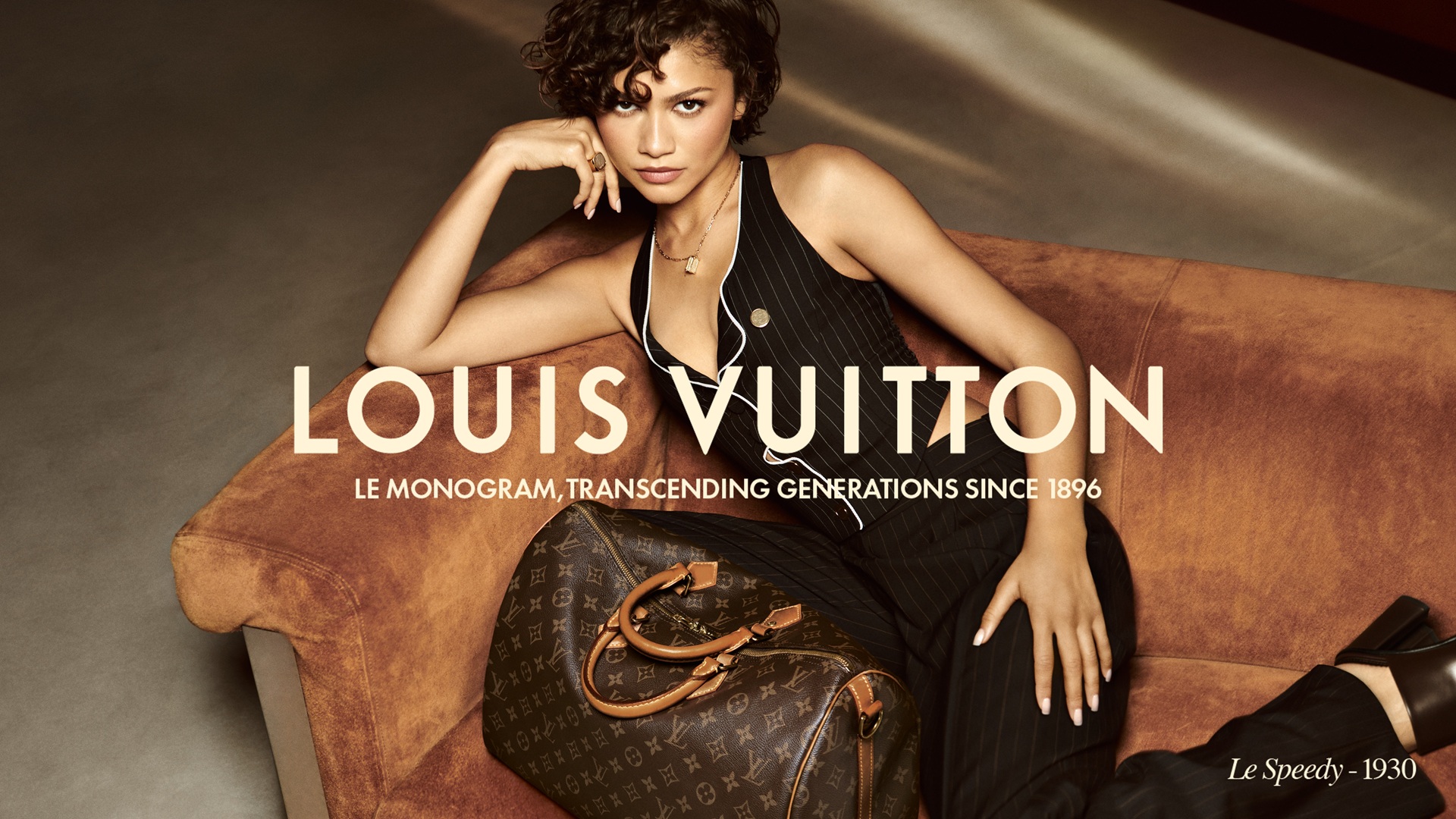 LOUIS VUITTON CAMPAIGN ZENDAYA MONOGRAM 130th ANNIVERSARY © Glen Luchford (2)