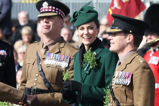 The Princess Of Wales Attends The Irish Guards’ St. Patrick’s Day Parade
