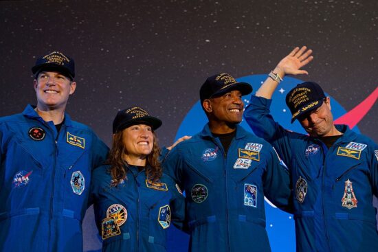 Artemis II Astronauts Arrive To Ellington Field Joint Reserve Base In Houston After Friday Evening Splashdown In Pacific Ocean