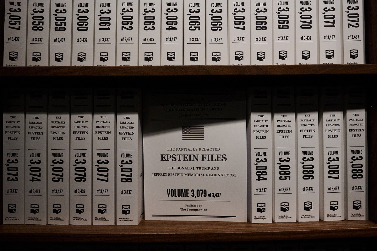 Nonprofit Government Transparency Organization Opens Donald J. Trump And Jeffrey Epstein Memorial Reading Room Installation