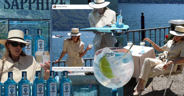 Η Βάσια Κωσταρά με το Bombay Sapphire στο Grand Prix 2026 της E1 στη Villa d’Este