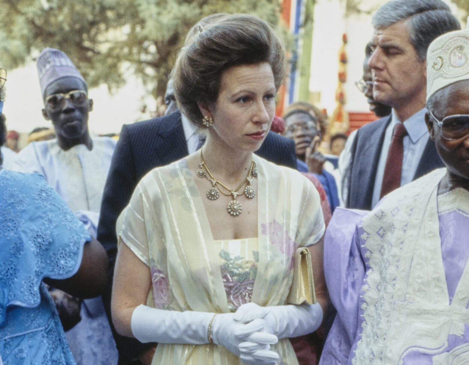 Princess Anne Visits The Gambia