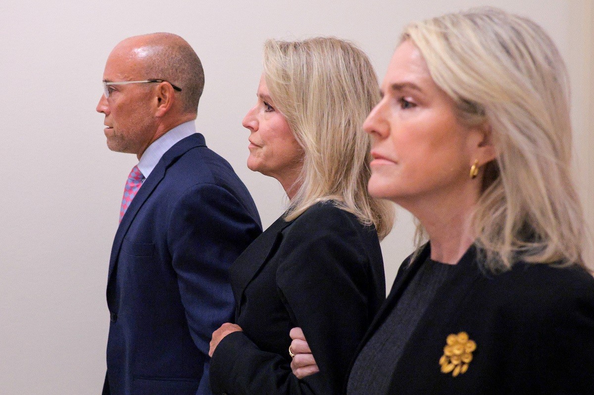 Former Epstein Assistant Lesley Groff Arrives For Closed Interview With House Oversight Committee