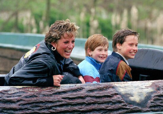 Diana, William & Harry