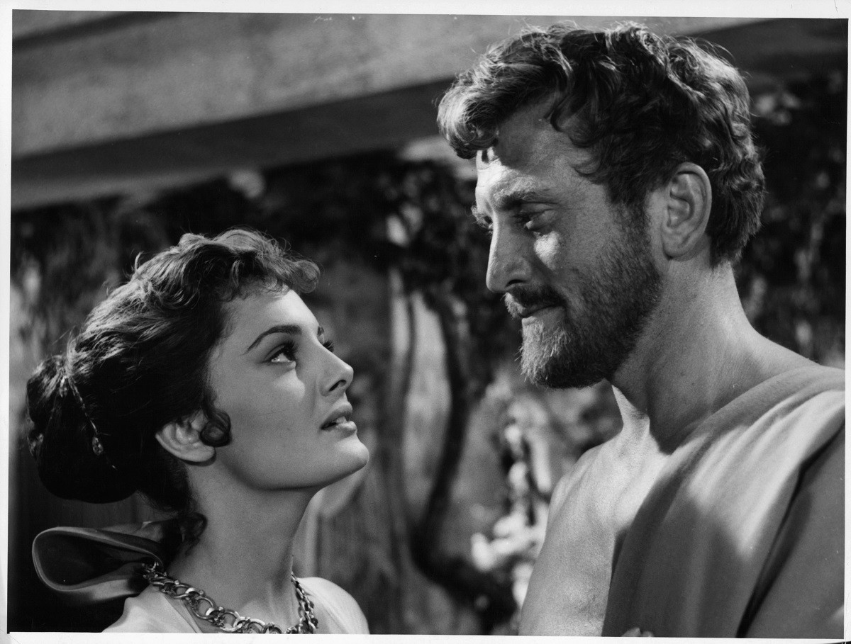 Rossana Podest And Kirk Douglas In ‘Ulysses’
