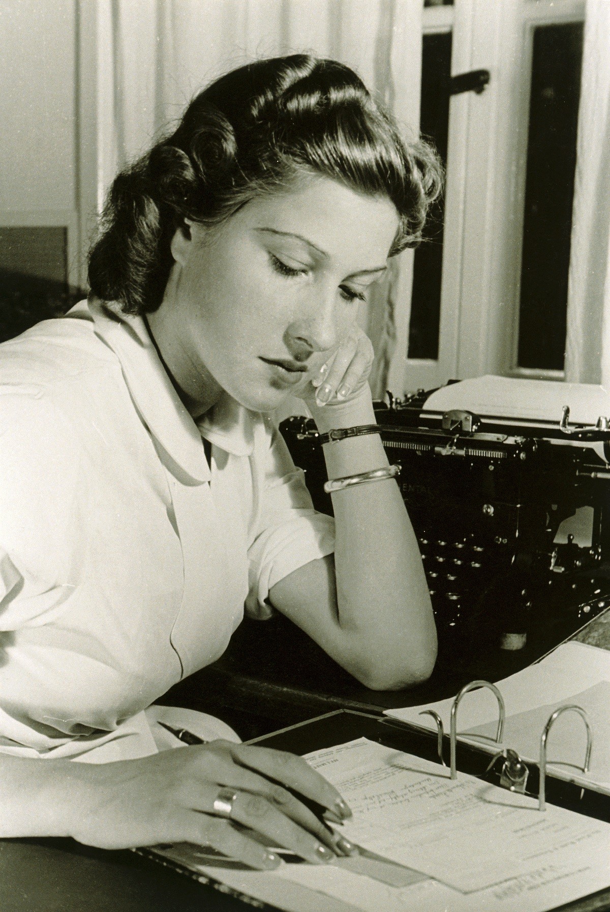 Woman in the office