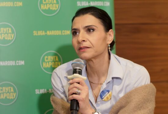 Briefing of MEPs and Servant of People Party Held in Kyiv