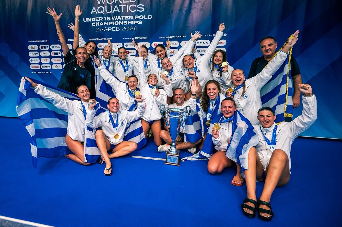 Καλημέρα από τις παγκόσμιες πρωταθλήτριες 🤩💙🇬🇷