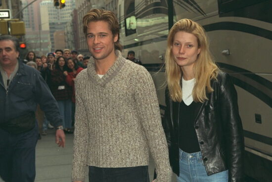 BRAD PITT AND GWYNETH PALTROW IN NEW YORK