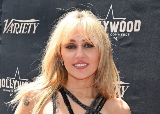 Miley Cyrus Honored With A Star On The Hollywood Walk Of Fame