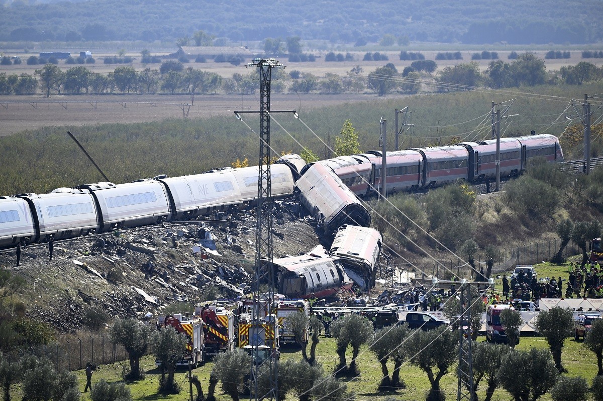 At least 64 dead, 80 injured in high-speed&nbsp;train&nbsp;crash in central&nbsp;Spain