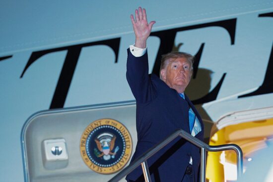 President Trump Travels To Mississippi