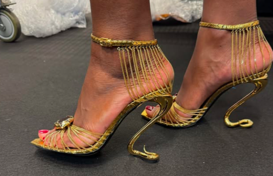 ysl snake shoes