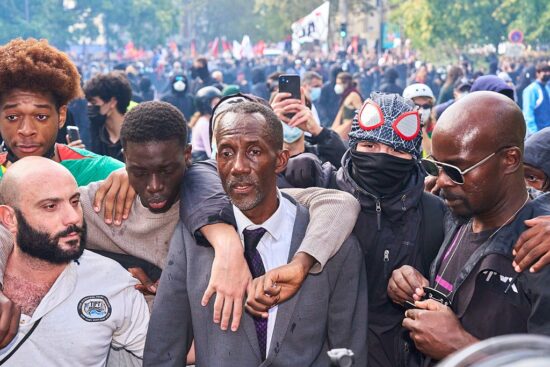Student Protest Movement Demonstration In Paris